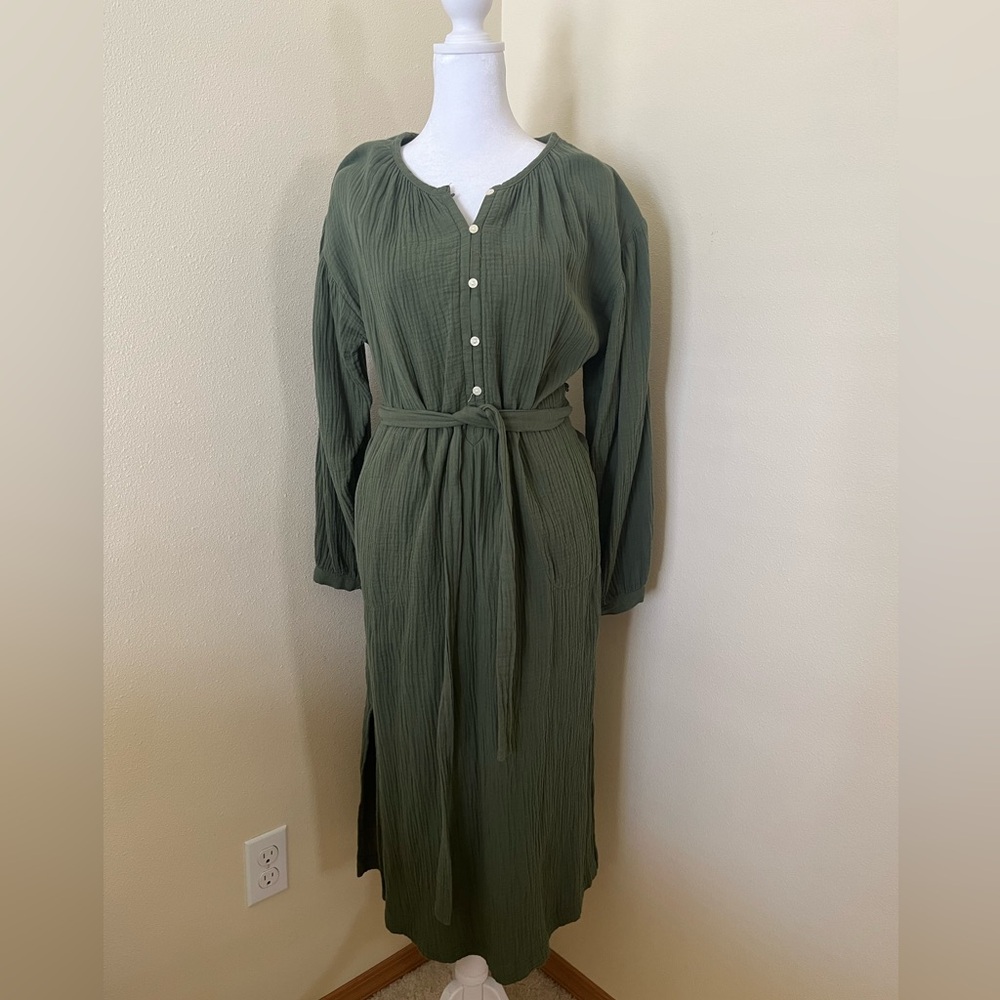 UNIVERSAL THREAD Gauze dress with tie waist
